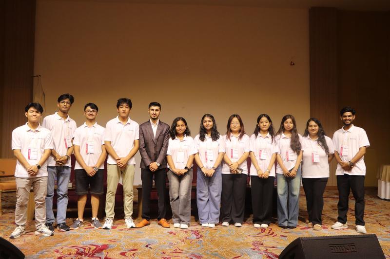 Volunteering at the AI Career Talk event